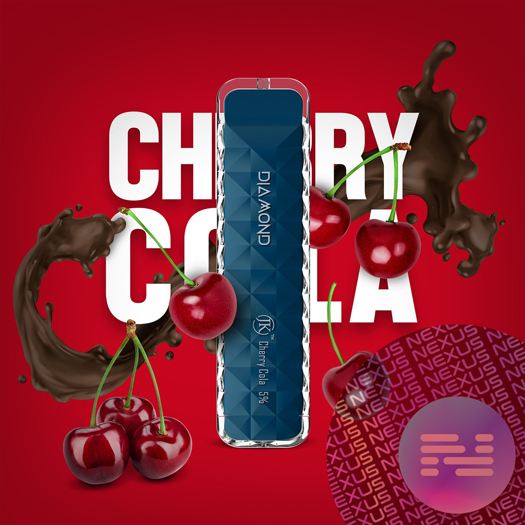 🍒 Cherry Cola Air Bar Diamond Disposable Vape 500 Puff