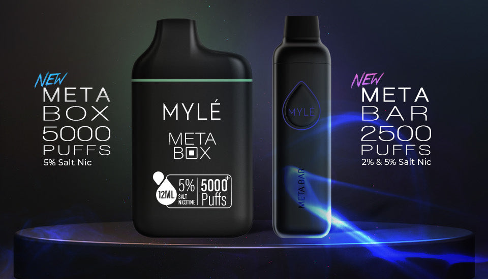 MYLE Meta Box Rechargeable Disposable 5% Nicotine Vape