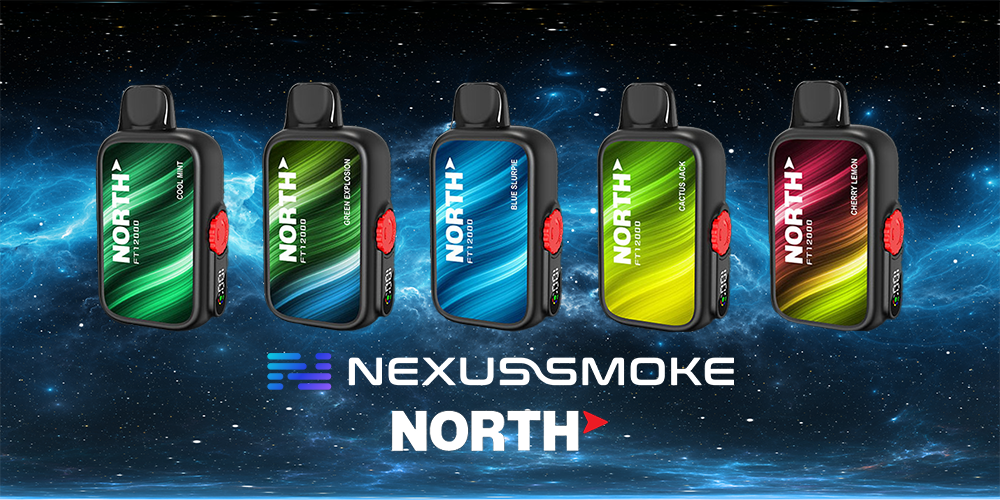 NORTH FT12000 Disposable Vape 15ML Rechargeable 5% Nicotine