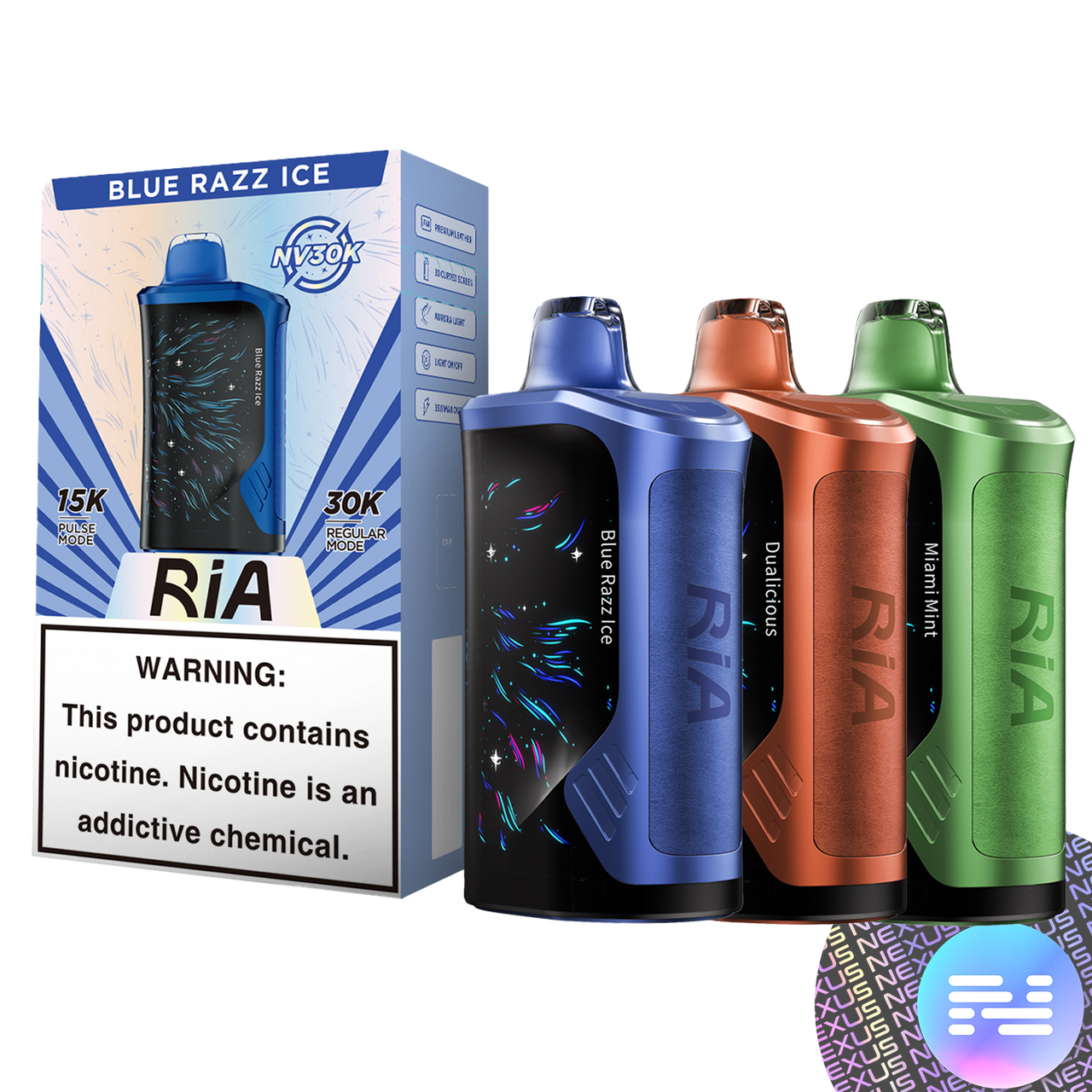 RIA NV30K Disposable Vape by GEEK BAR