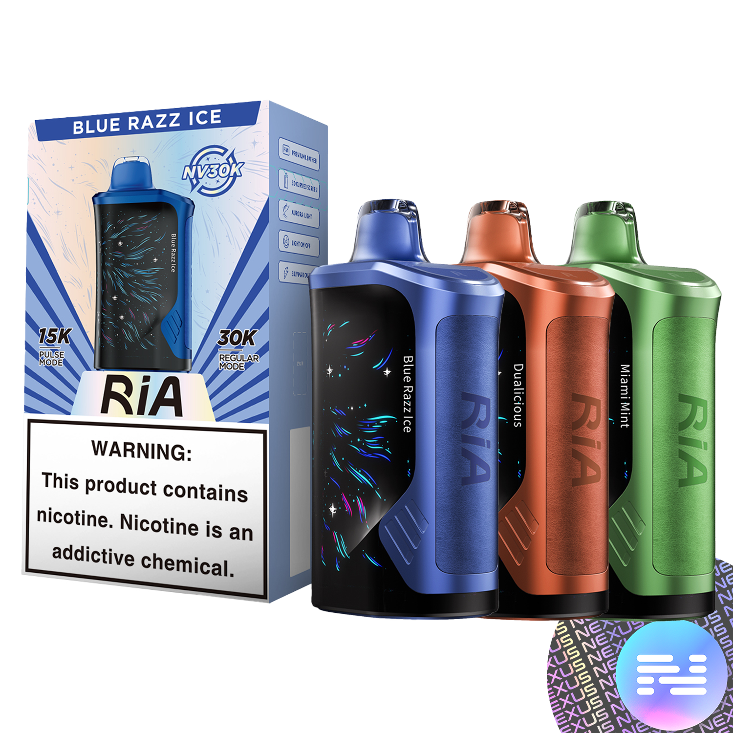 RIA NV30K Disposable Vape by GEEK BAR