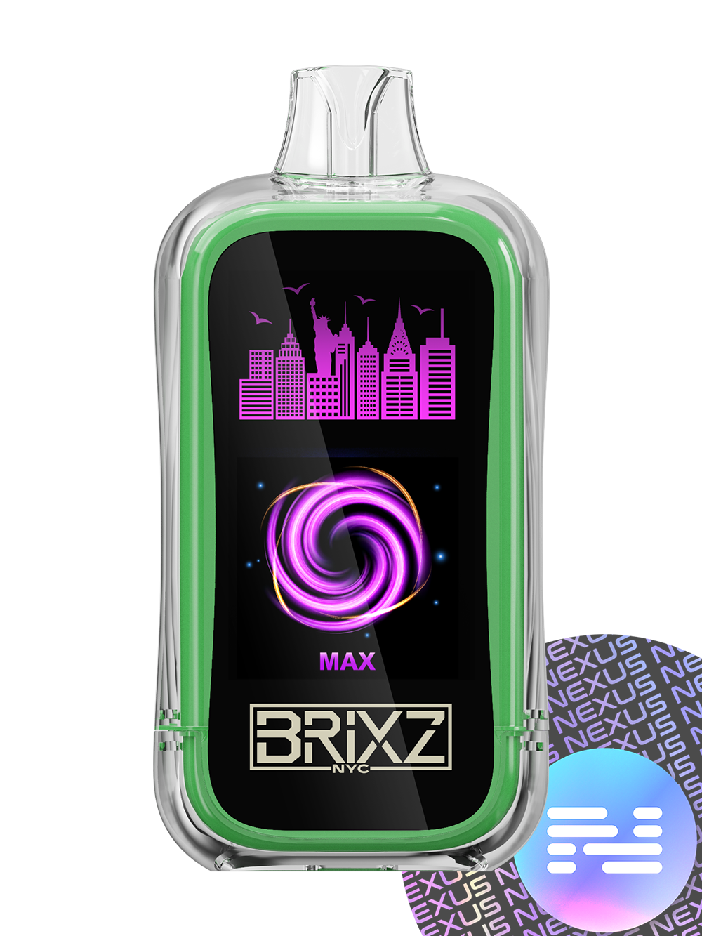 Smooth Clear 3% Brixz NYC 30000 Disposable Vape