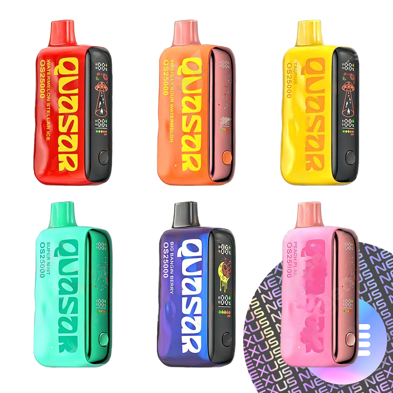 Main Product Photo QUASAR OS25000 Disposable Vape