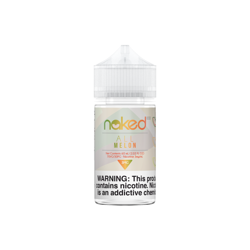 Naked 100 E-Liquid 60 ML Vape Juice - All Melon