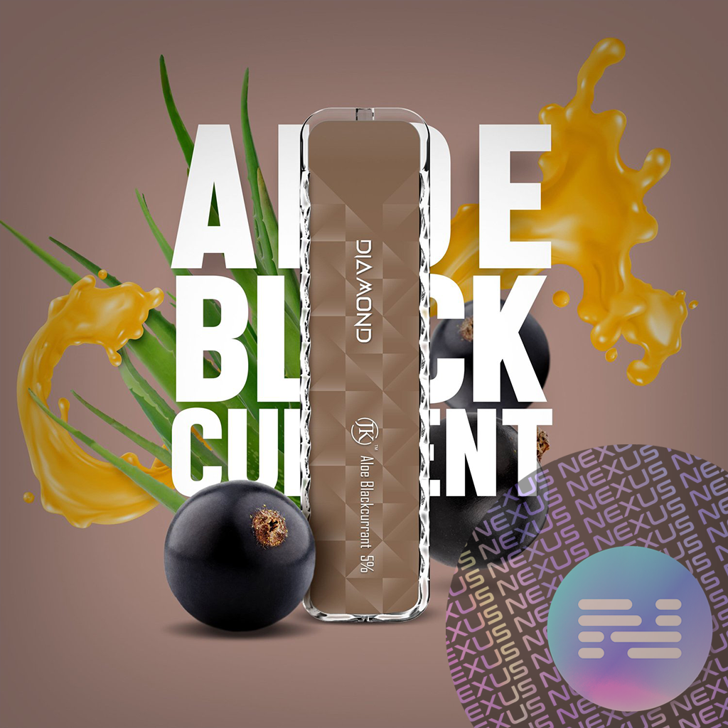 Aloe Blackcurrant Air Bar Diamond Disposable Vape 500 Puff