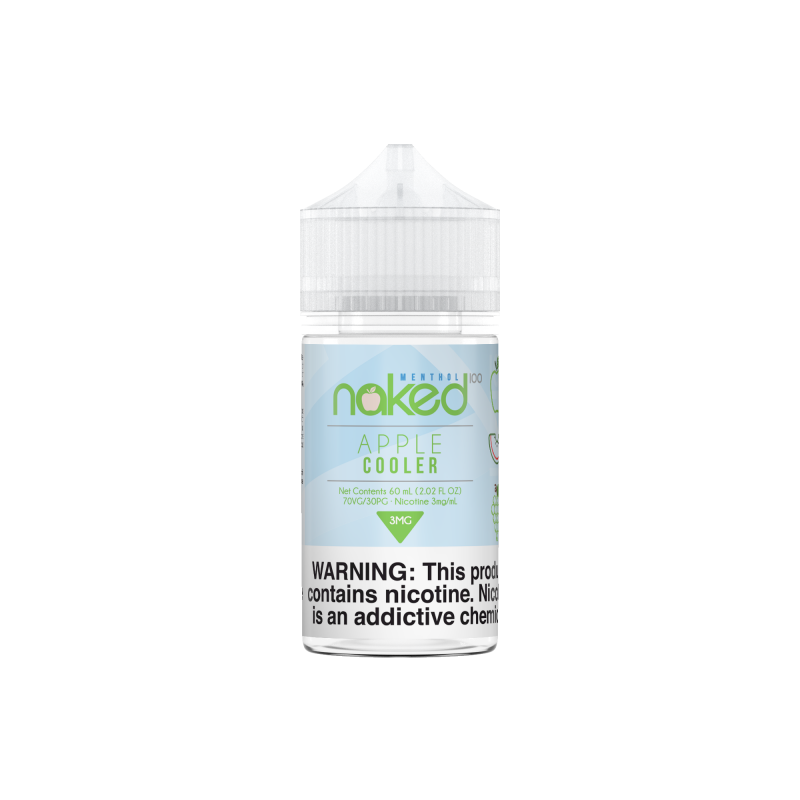 Naked 100 E-Liquid 60 ML Vape Juice - Apple Cooler
