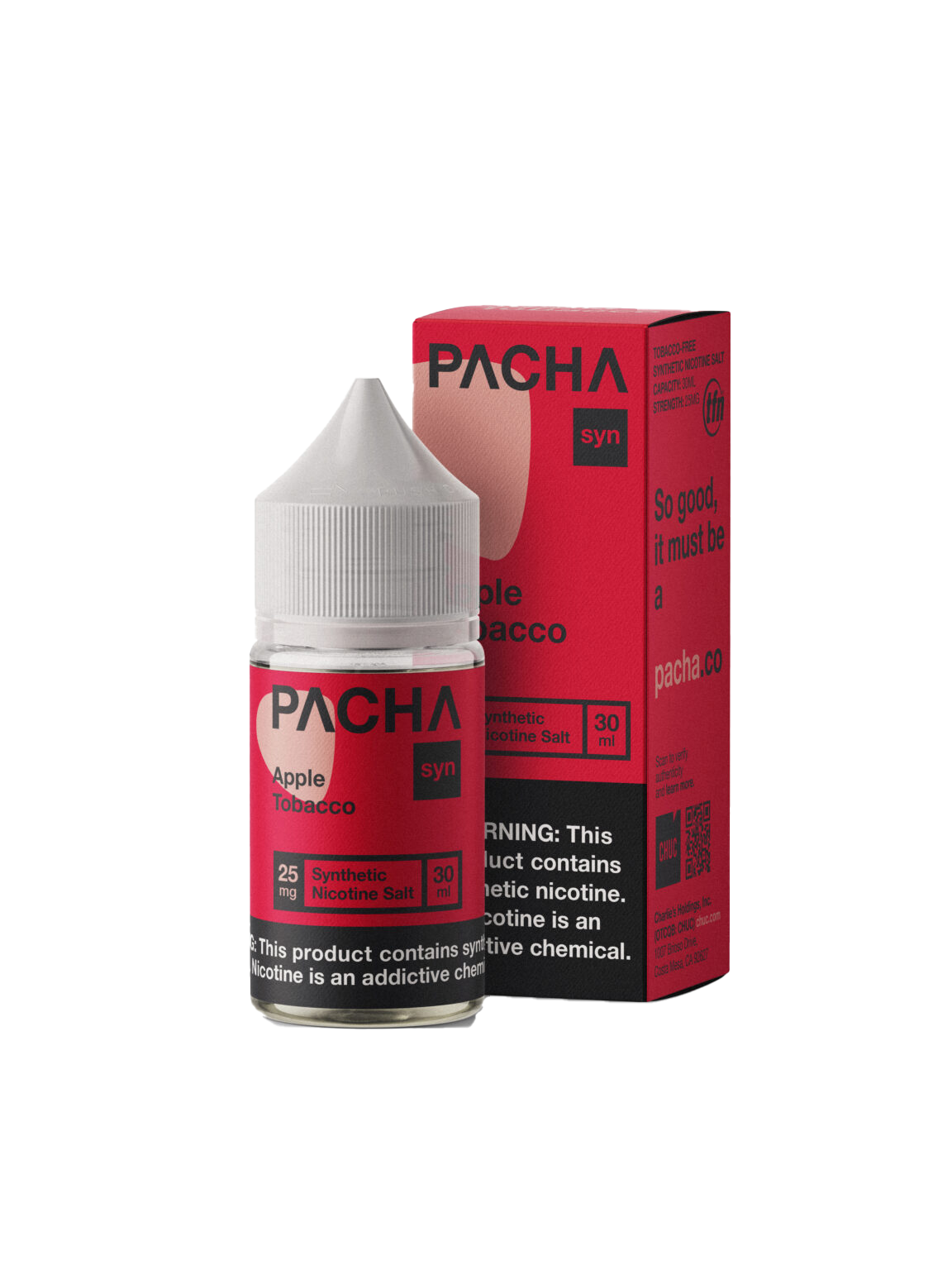 Pacha 30ML E-Liquid Vape Juice - Apple Tobacco