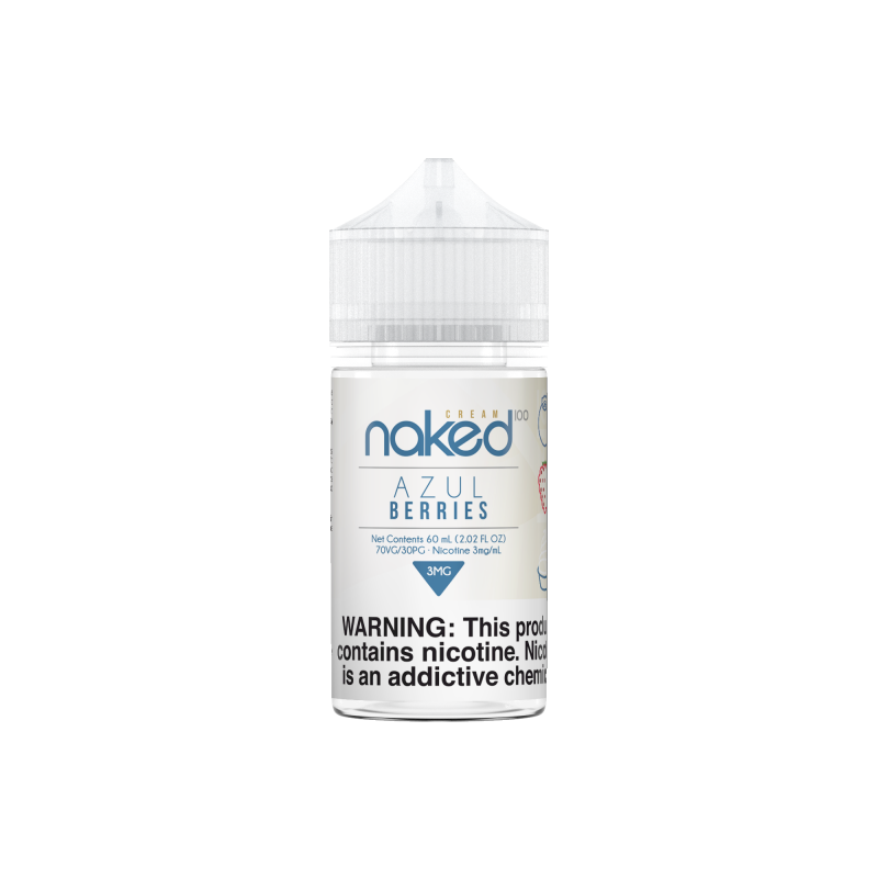 Naked 100 E-Liquid 60 ML Vape Juice - Azul Berries