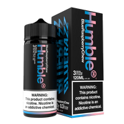 Humble Salt Nicotine E-Liquid 120 ML Vape Juice - Blue Raspberry Chew