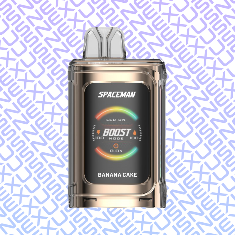 Banana Cake Spaceman Prism 20000 Disposable Vape