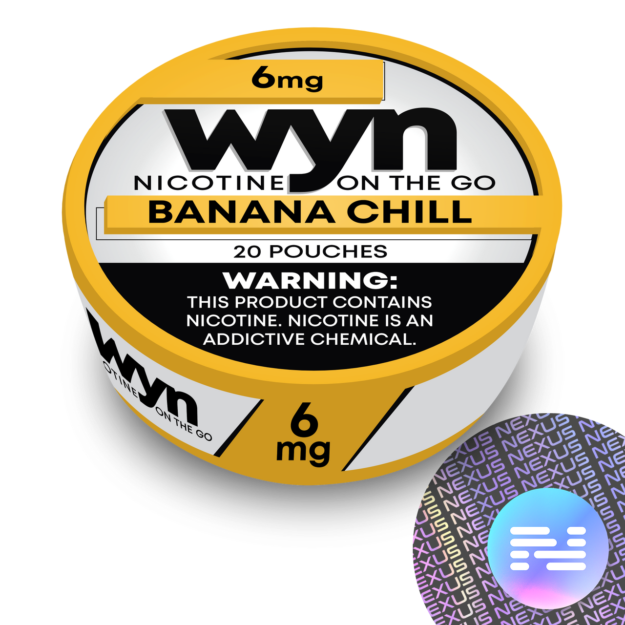 WYN Nicotine Pouches Banana Chill