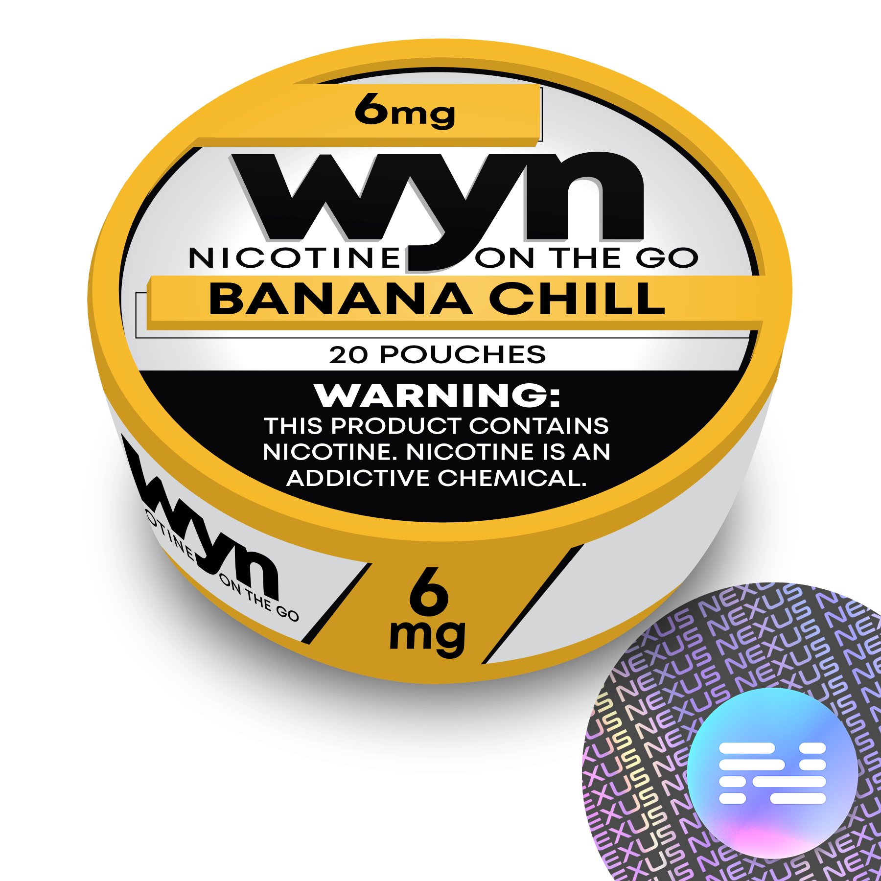 WYN Nicotine Pouches Banana Chill