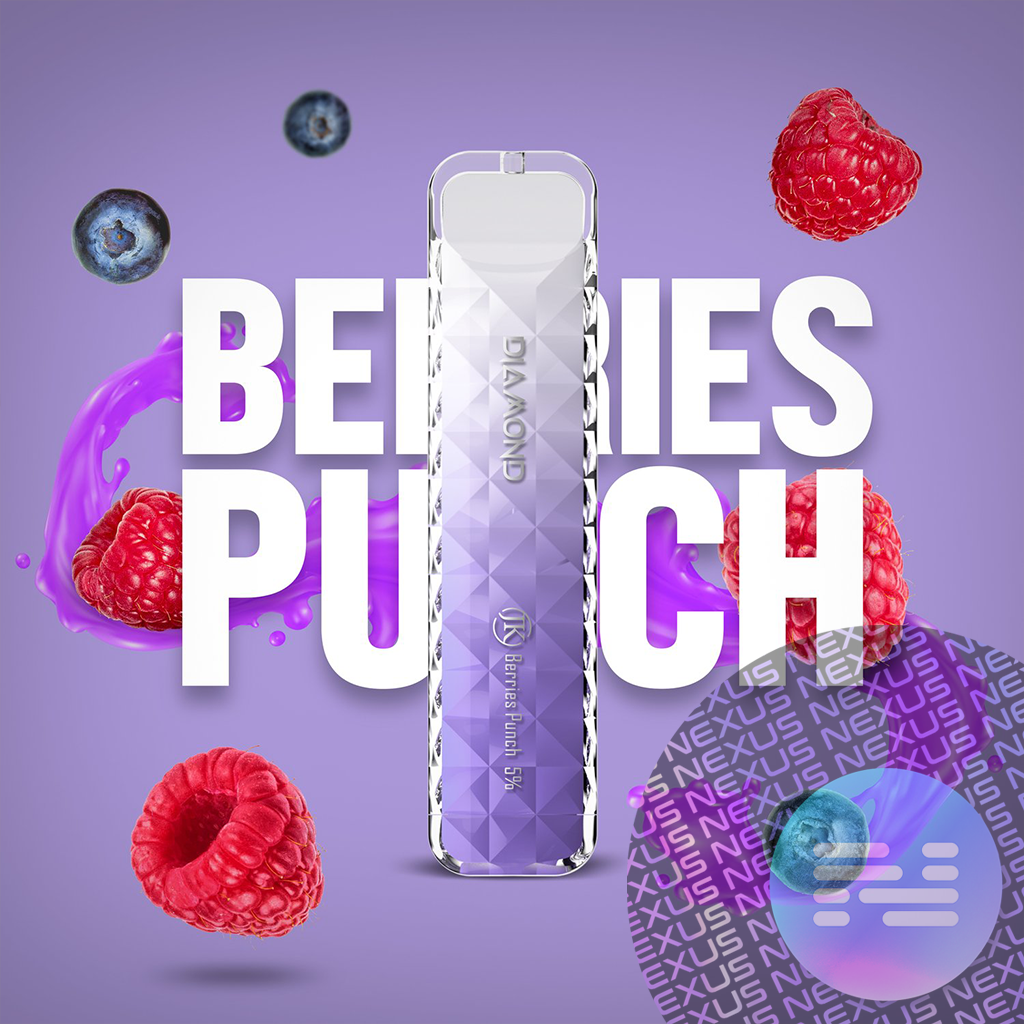 Berries Punch Air Bar Diamond Disposable Vape 500 Puff