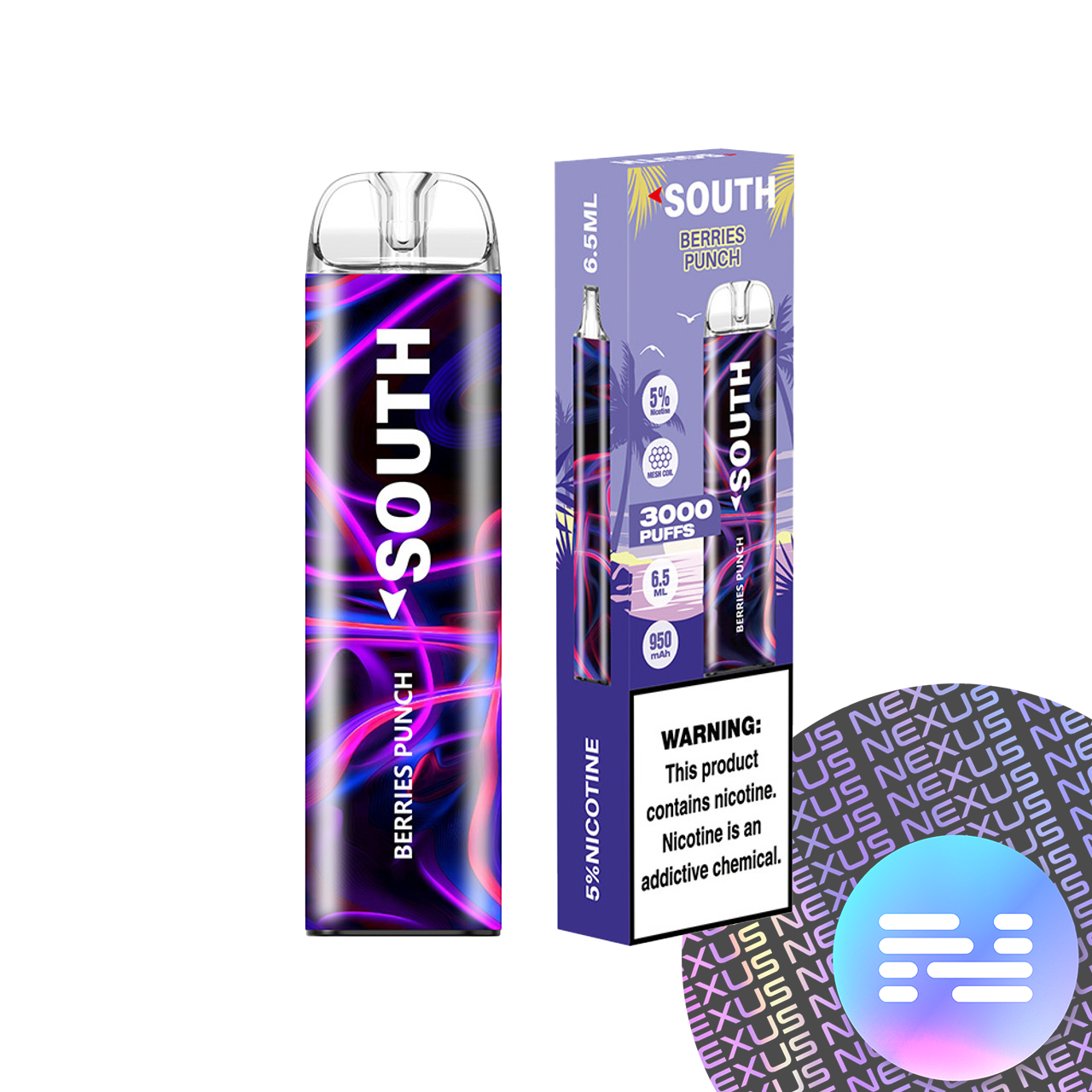 Berries Punch South 3000 Disposable Vape