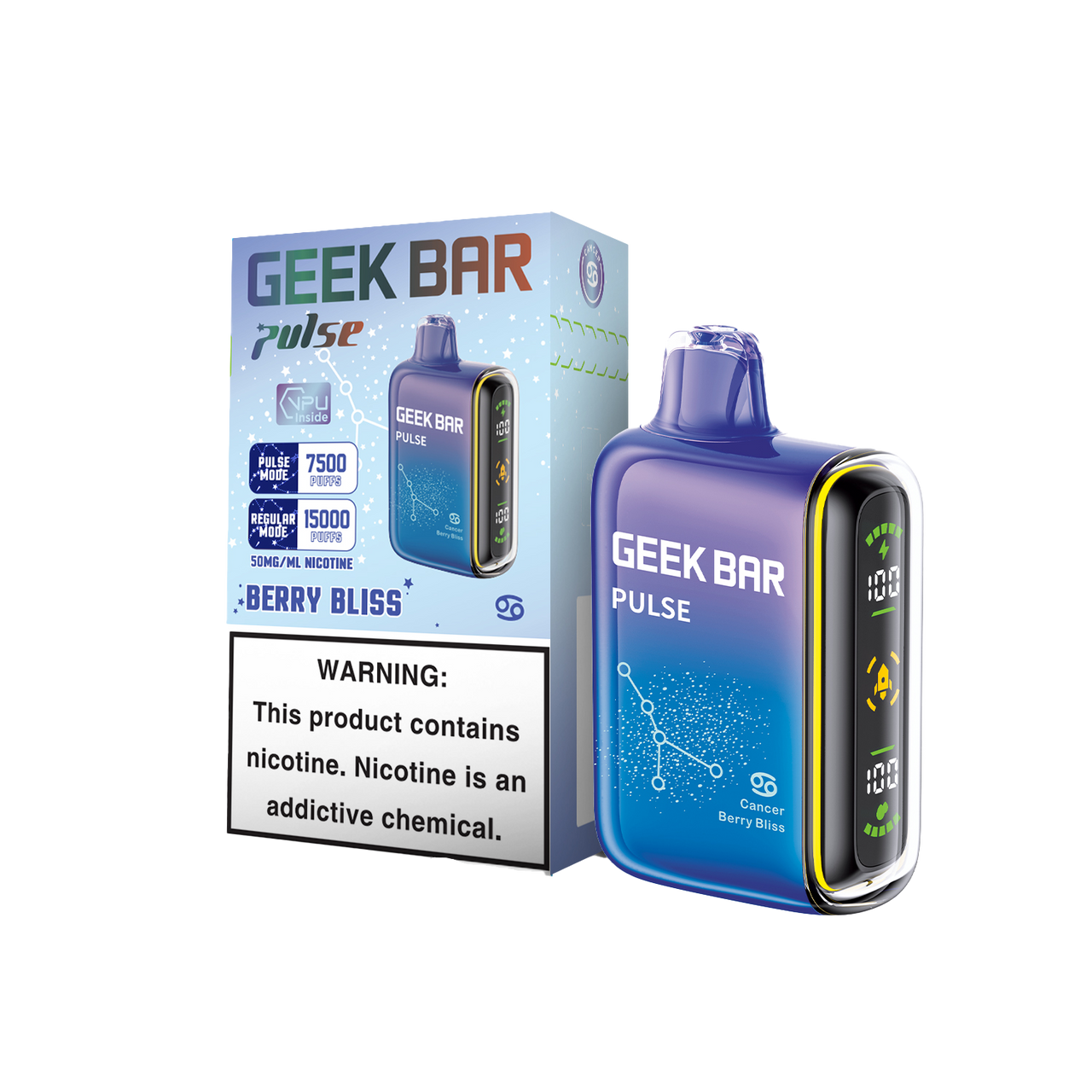 Berry Bliss Geek Bar Pulse Disposable Vape