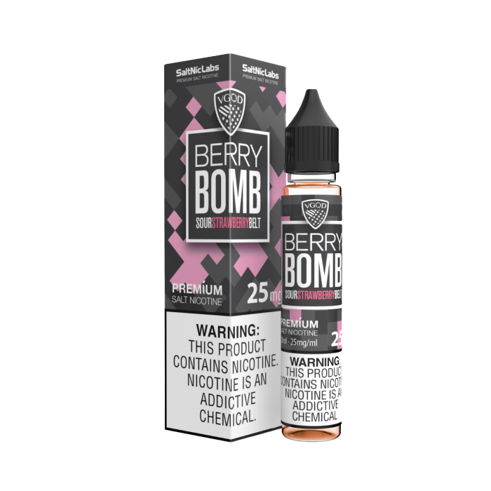 VGOD Salt Nic E-Liquid 30 ML Vape Juice -  Berry Bomb
