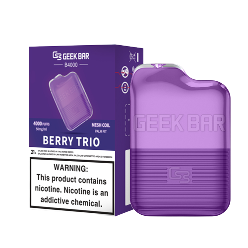 Geek Bar B4000 Disposable Vape 5% Nicotine - Berry Trio