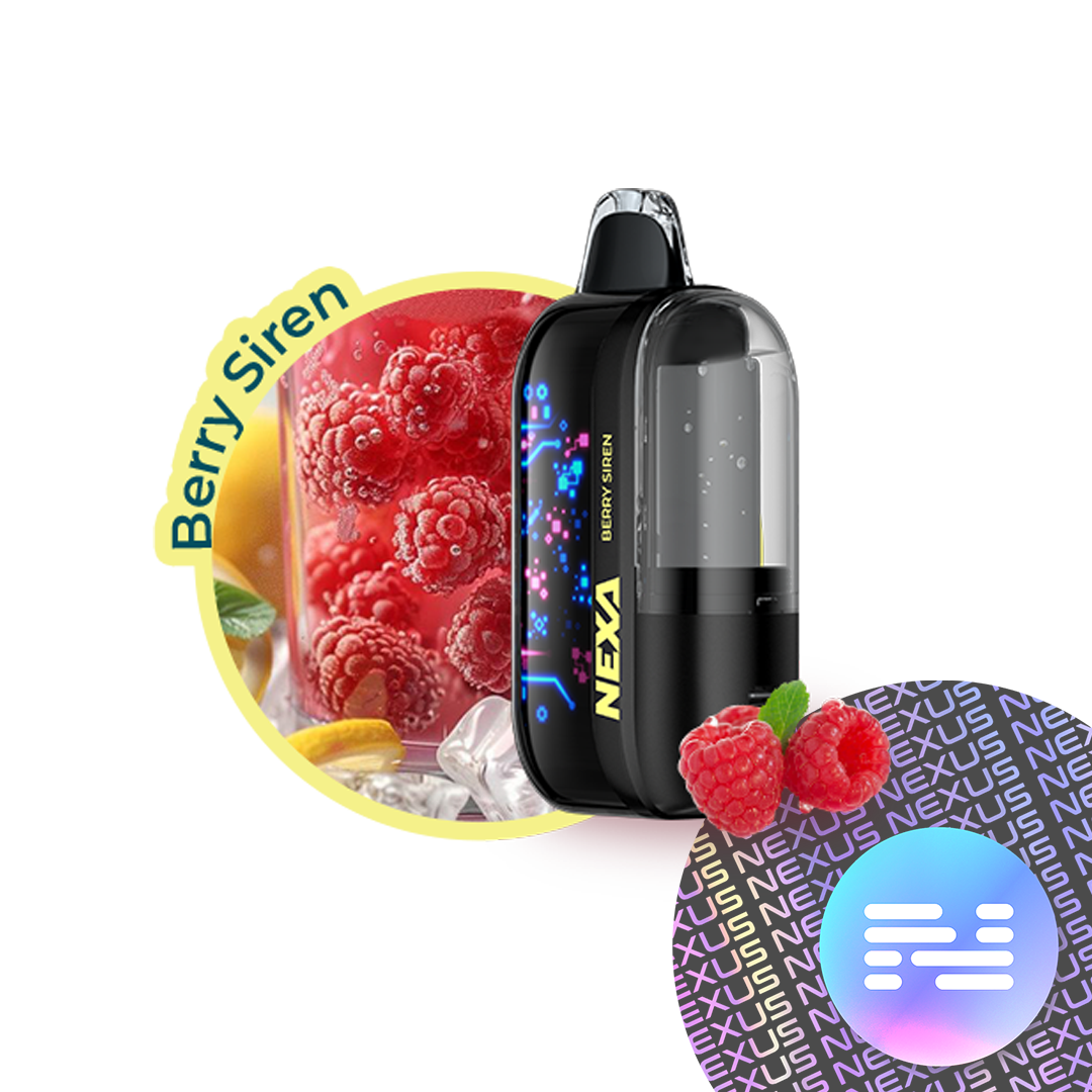 Berry Siren NEXA Ultra 50000 INVISACLOUD Disposable Vape