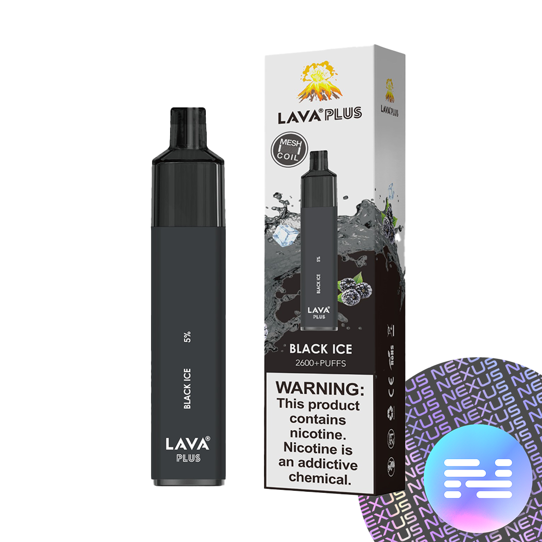 Black Ice LAVA Plus 2600 Disposable Vape