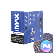 Black Velvet CRAVE MAX Disposable Vape 2500 Puff