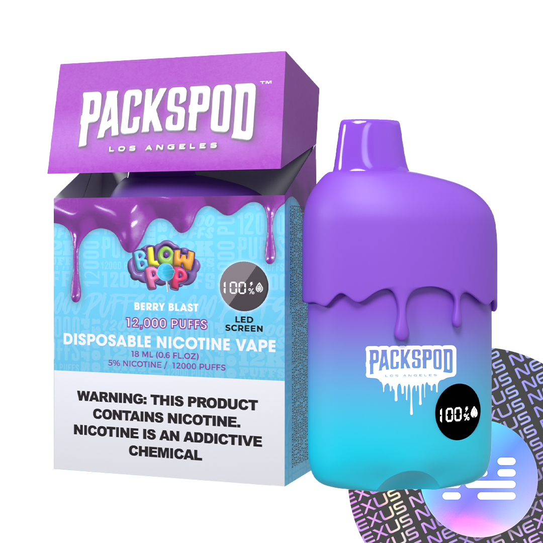 Blow POP PacksPod 12000 Puff Disposable Vape
