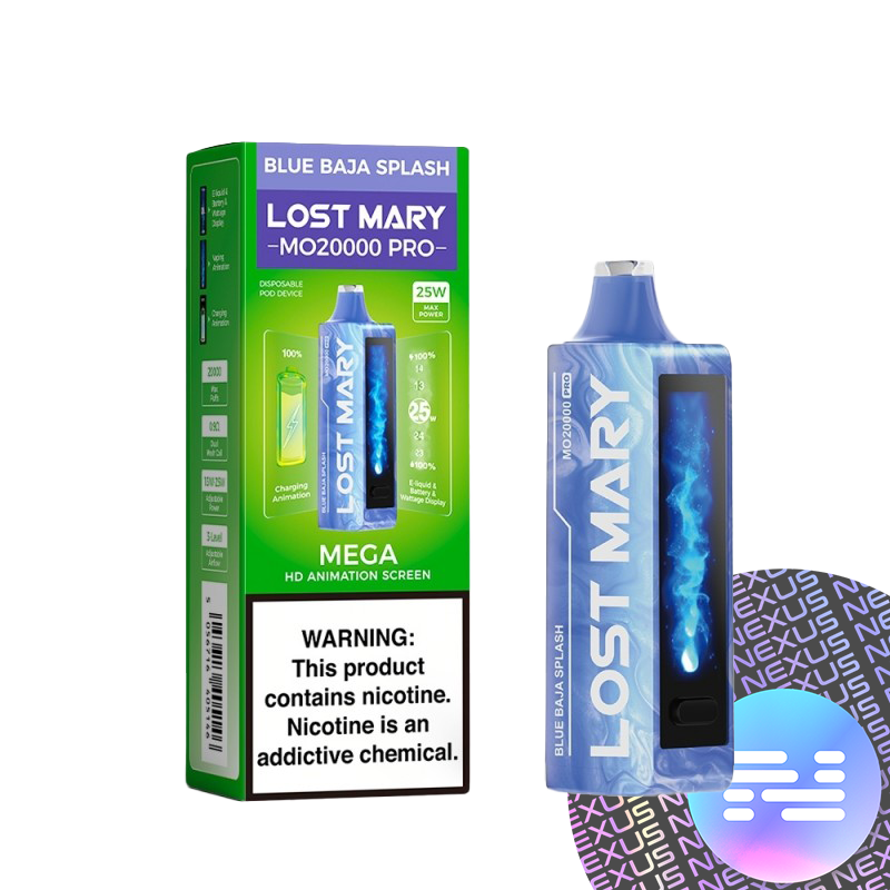 Blue Baja Splash Lost Mary MO20000 PRO Disposable Vape