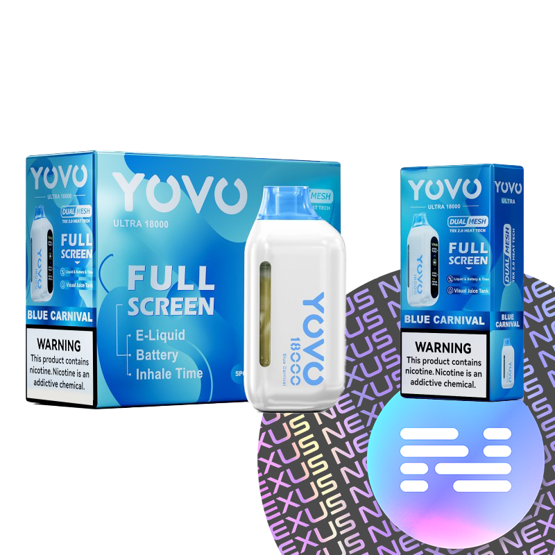 Blue Carnival YOVO Ultra Disposable Vape 18000 Puff