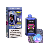 Blue Peach Mango Spaceman Nebula 25000 Plus Disposable Vape