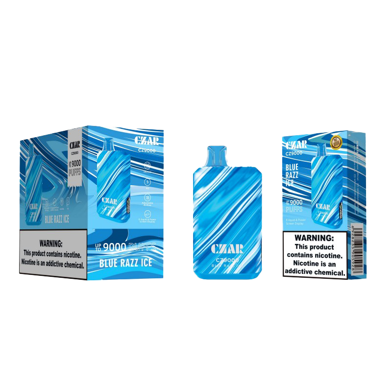 CZAR CZ9000 Disposable Vape - Blue Razz Ice