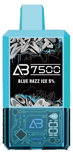 Blue Razz Ice Air Bar AB7500 Disposable Vape