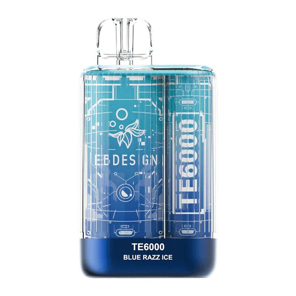 EB Design TE 6000 Vape - Blue Razz Ice