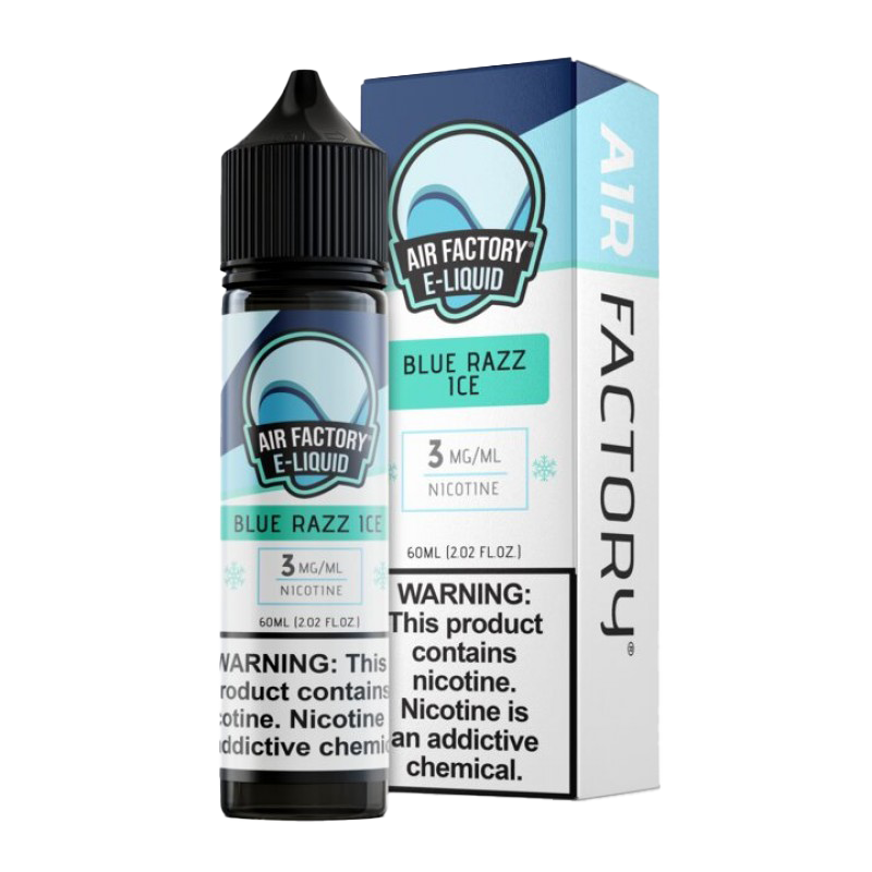 Air Factory 60 ML E-Liquid Vape Juice - Blue Razz Ice