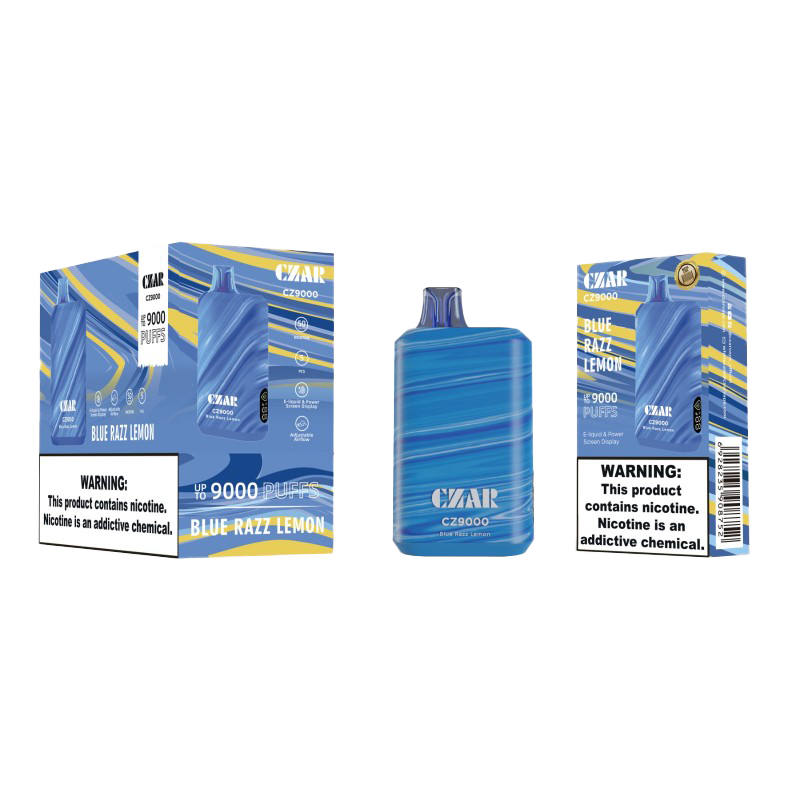 CZAR CZ9000 Disposable Vape - Blue Razz Lemon