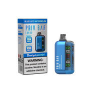 Blue Razz Watermelon PRIV Bar Turbo 15000 Disposable Vape