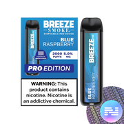 Blue Raspberry Breeze PRO 2000 Disposable Vape