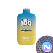 Blue Slushie Lemonade Keep It 100 Disposable Vape