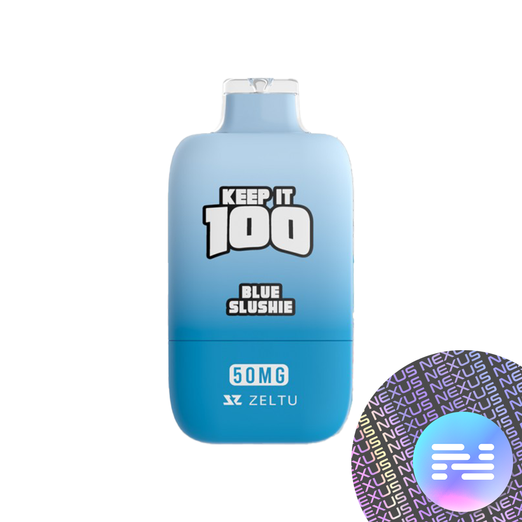 Blue Slushie Keep It 100 Disposable Vape