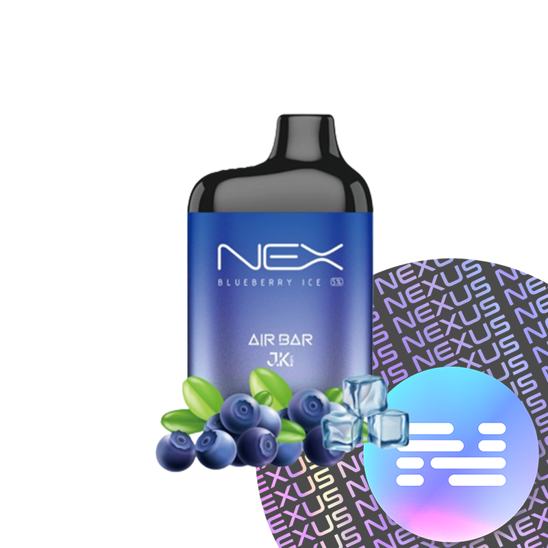 Blueberry Ice Air Bar Nex Disposable Vape 6500 Puff