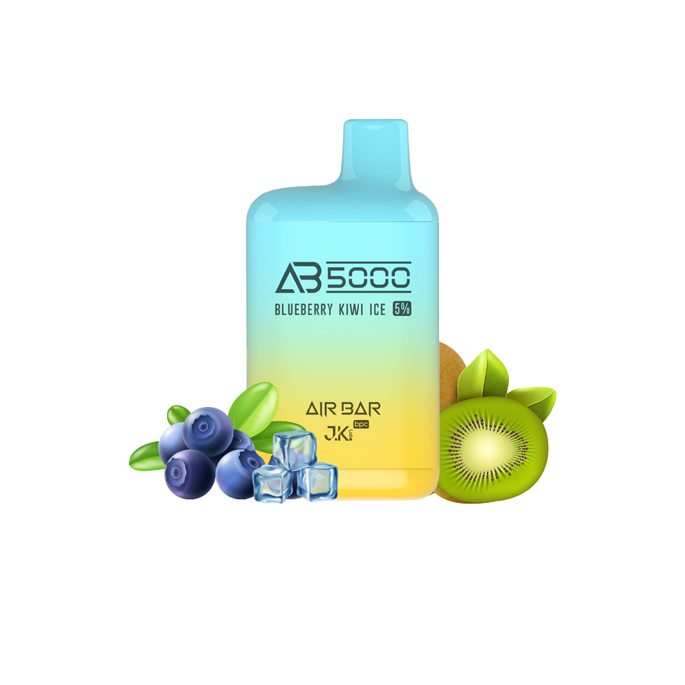 Blueberry Kiwi Ice Air Bar AB5000 Disposable Vape