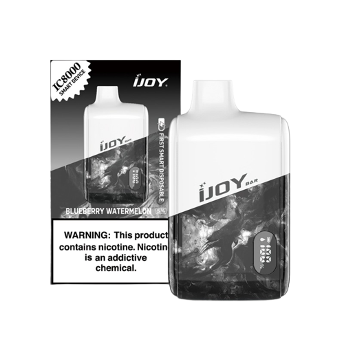 iJoy Bar IC8000 Disposable Smart Vape 8000 Puffs - Blueberry Watermelon