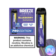 Blueberry Banana Breeze PRO Disposable Vape 2000 Puffs