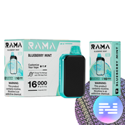 Blueberry Mint RAMA 16000 Disposable Vape