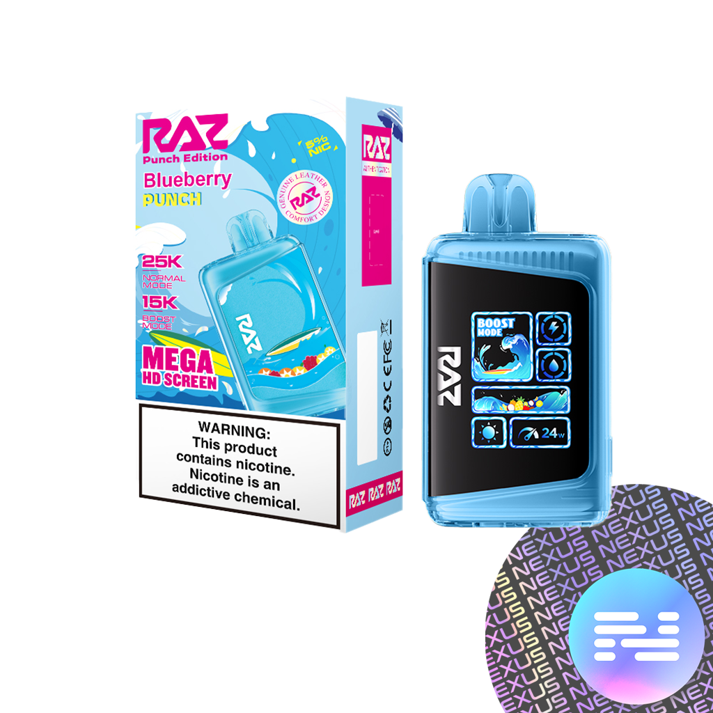 Blueberry Punch RAZ LTX 25000 PUNCH Edition Disposable Vape