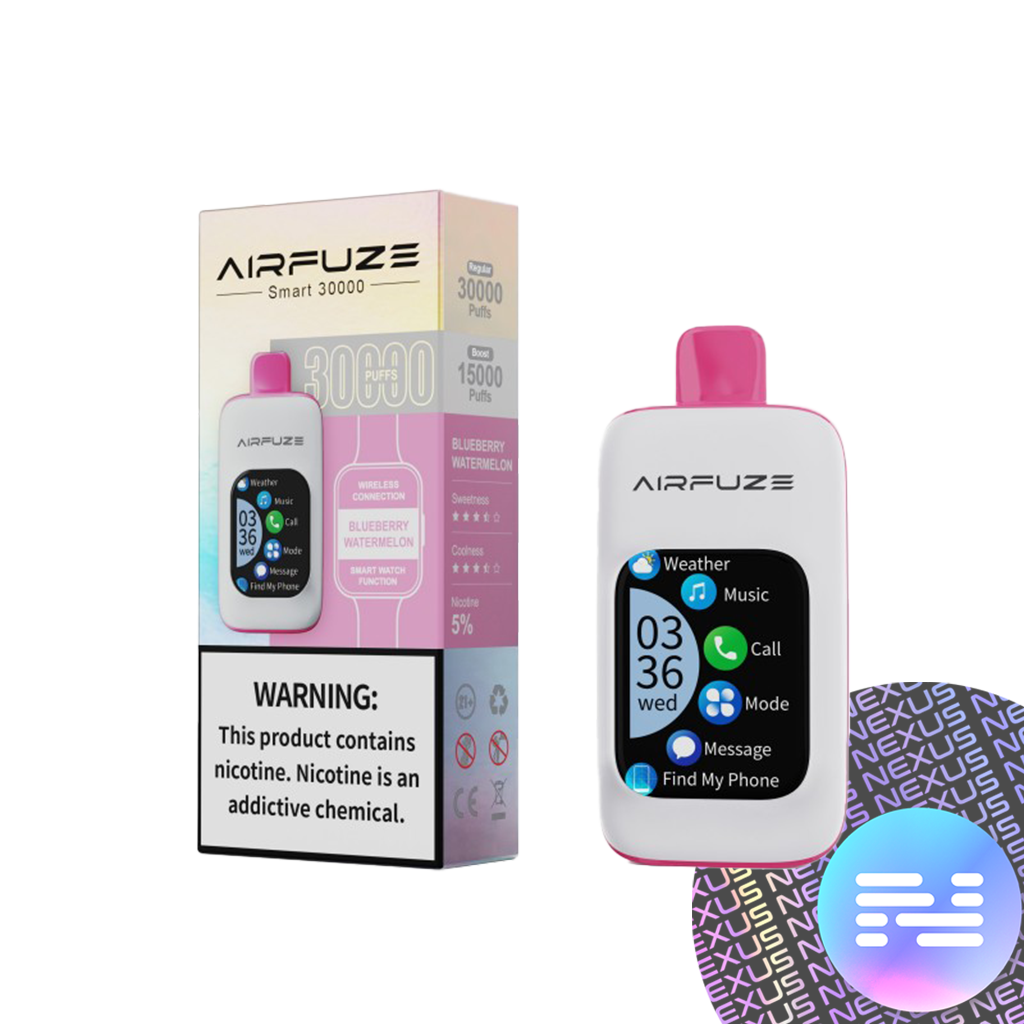 Blueberry Watermelon Airfuze Smart 30000 Disposable Vape