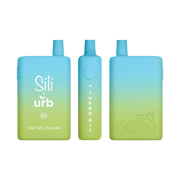 Sili x Urb Disposable Rechargeable Vape 6000 Puffs 5% Nicotine - Cactus Chiller