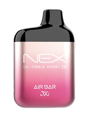 California Cherry Air Bar Nex Disposable Vape 6500 Puffs