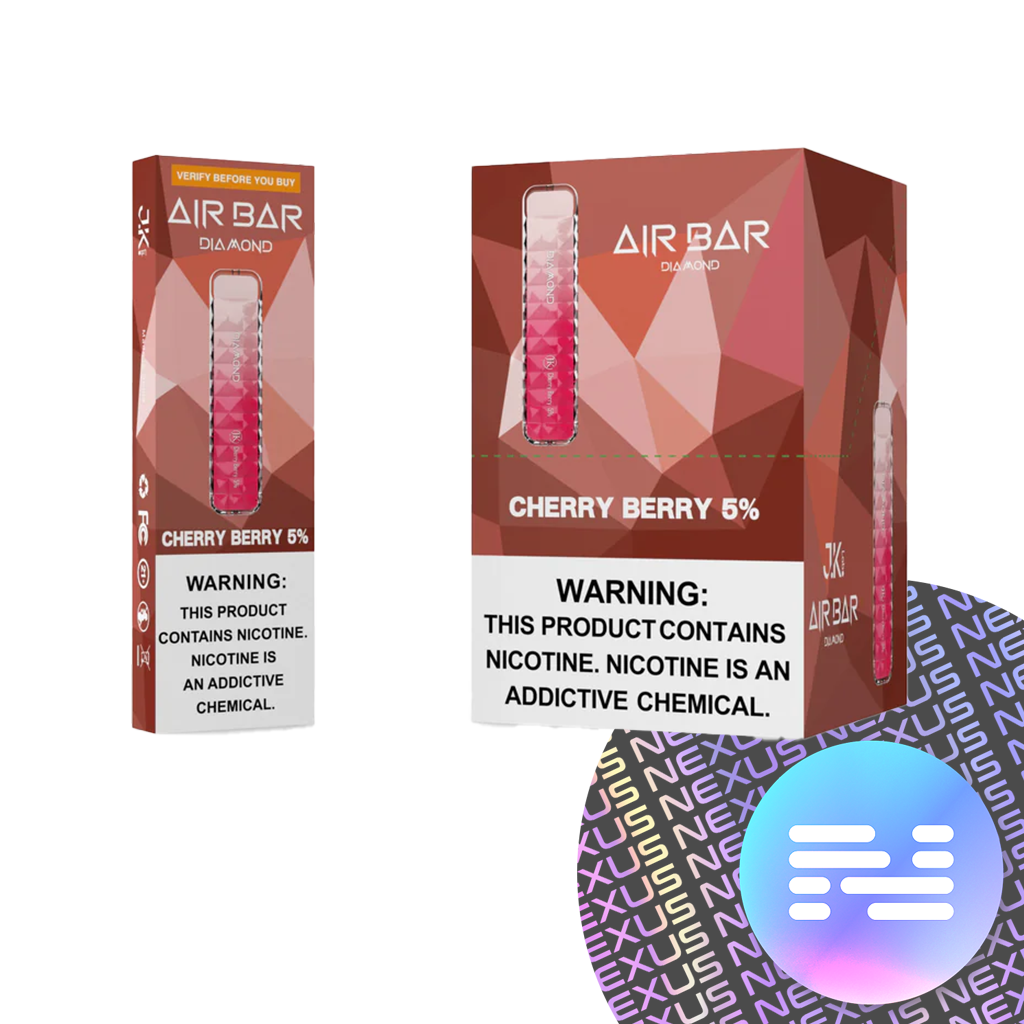 Cherry Berry Air Bar Diamond Disposable Vape 500 Puff