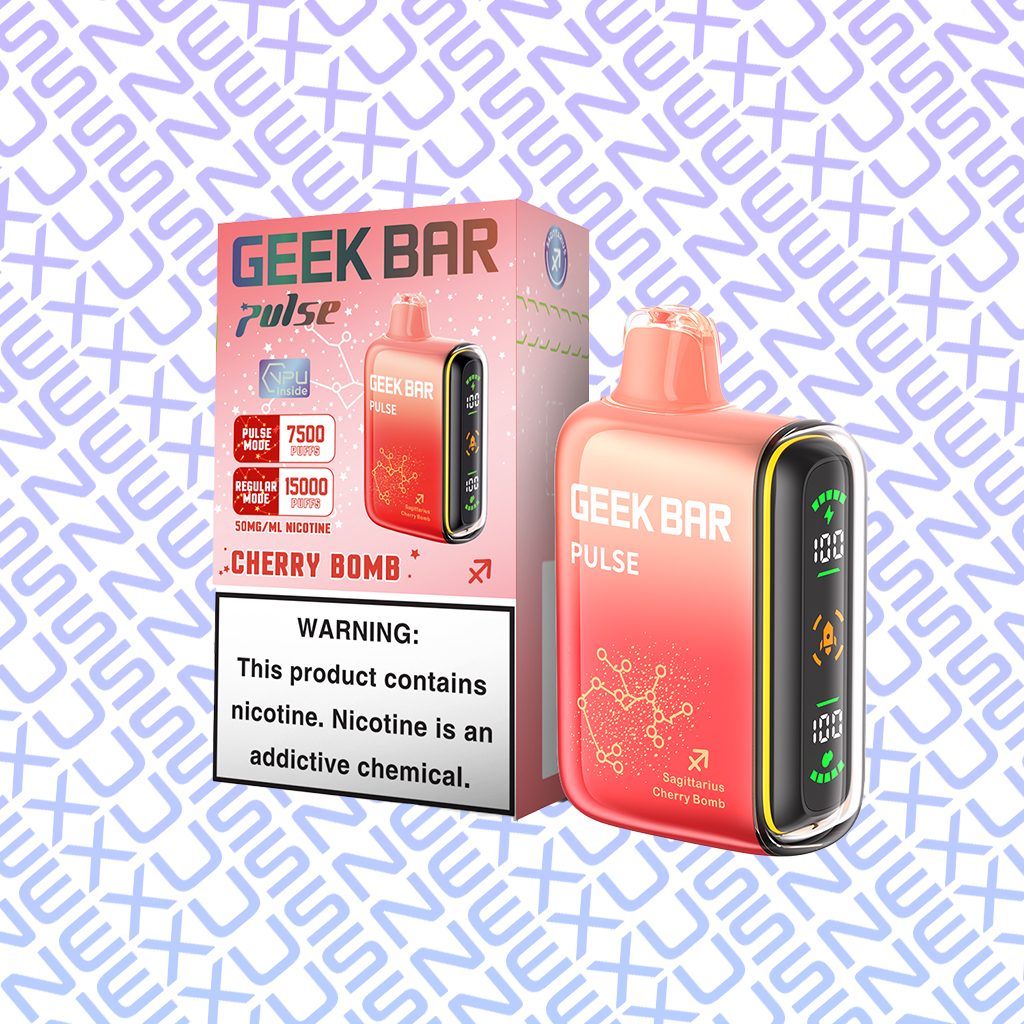 Cherry Bomb Geek Bar Pulse Disposable Vape 15000 Puff