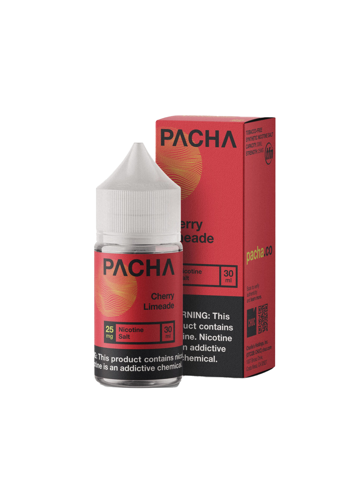 Pacha 30ML E-Liquid Vape Juice - Cherry Limeade
