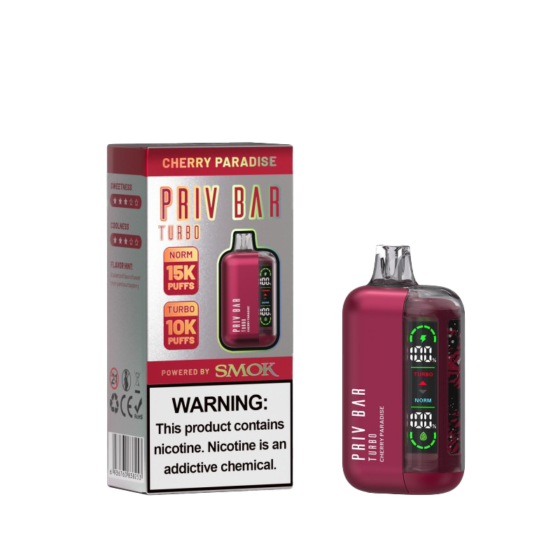 Priv Bar 15000 Disposable Vape Cherry Paradise